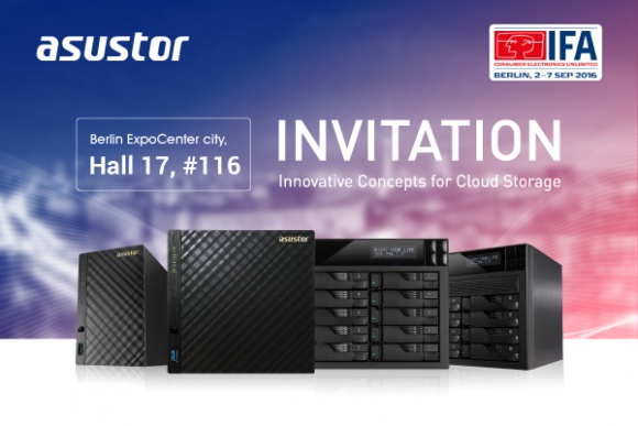 IFA 2016: Asustor zapowiada swoją obecność na targach