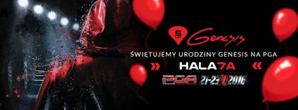 Genesis świętuje 5 urodziny na Poznań Game Arena