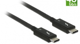 Delock: uniwersalne złącze Thunderbolt 3 LIFESTYLE, IT i technologie - Problem ze wszelkiego typu złączami jest taki, że często pasują one wyłącznie do wąskiego grona sprzętów. Użytkownik może jednak oszczędzić sobie tego problemu kupując uniwersalny przewód, taki jak Thunderbolt™ 3 od Delocka.