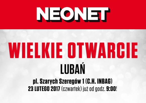 Wielkie Otwarcie NEONET w Lubaniu