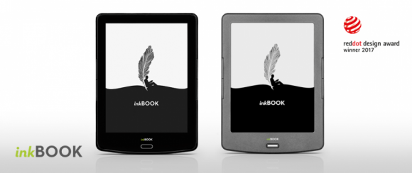 Czytniki inkBOOK z nagrodą Red Dot 2017