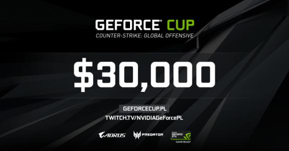 Międzynarodowy turniej NVIDIA GEFORCE CUP 2017 – pula nagród 30 000USD!