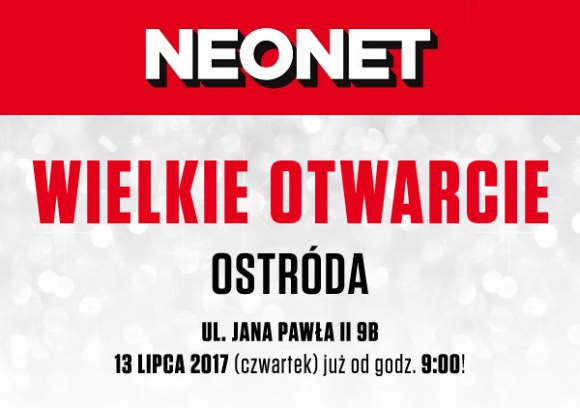 Wielkie otwarcie NEONET w Ostródzie