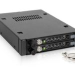 Icy dockToughArmor EX MB492SKL-B – metalowa kieszeń z zamkiem i śrubą
