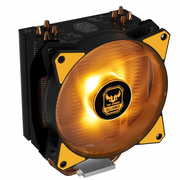 Cooler Master MasterAir MA410M TUF Edition – wydajne chłodzenie z podświetleniem