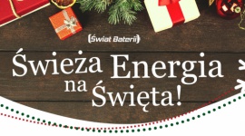 Świeża Energia na Święta! LIFESTYLE, IT i technologie - Zbliżające się święta to idealny czas na poszukiwanie prezentów dla najbliższych. Aby ułatwić Wam to zadanie Sklep Świat Baterii przygotował specjalne promocje.