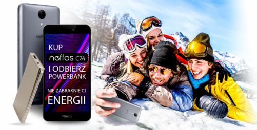 Neffos C7A – smartfon do codziennych zadań z atrakcyjną promocją na start