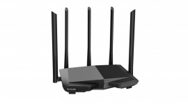 Tenda AC7 - router na piątkę LIFESTYLE, IT i technologie - Tenda AC7 to dwupasmowy router WiFi dedykowany do dużych domów z wieloma pomieszczeniami. Jest zgodny z piątą generacją standardu 802.11ac wave2 i zapewnia równoczesną, dwupasmową przepustowość do 1167 Mb/s.