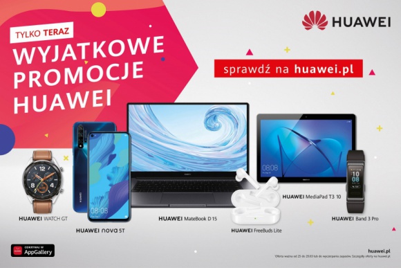 Pobieraj aplikacje z Huawei AppGallery i wygrywaj Punkty Huawei