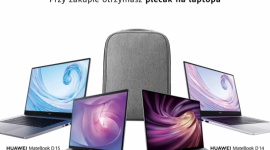Laptopy Huawei, w tym najnowszy MateBook D 15, w nowych cenach i z prezentem LIFESTYLE, IT i technologie - Laptopy Huawei MateBook D 15, MateBook X Pro (z procesorem Intel Core i7 oraz Intel Core i5) oraz MateBook 13 dostępne są w nowych, atrakcyjnych cenach. Każdy, kto kupi urządzenie objęte promocją, otrzyma w prezencie plecak na laptop.