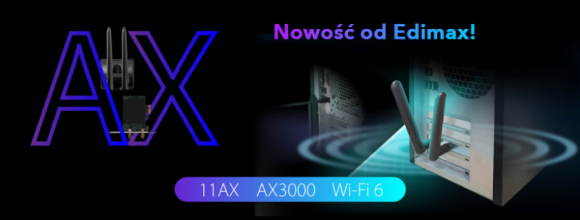 Błyskawiczna transmisja danych dzięki nowej karcie WiFi od Edimax.