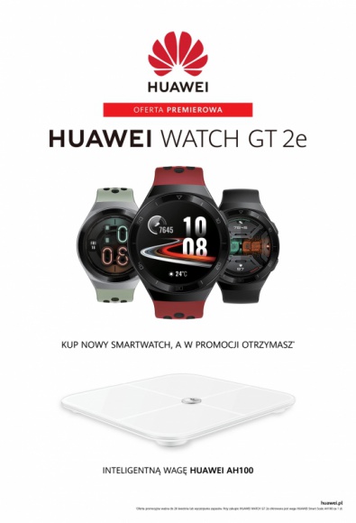 Huawei Watch GT 2e – już w sprzedaży z inteligentną wagą i nową aktualizacją