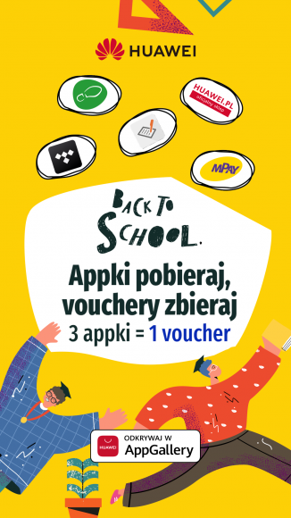 5 atrakcyjnych voucherów za pobranie aplikacji z Huawei AppGallery