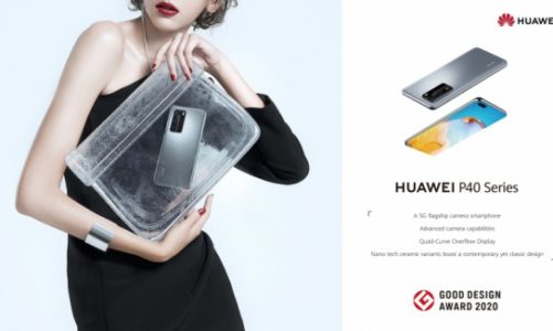 Huawei FreeBuds Pro i smartfony z serii P40 z nagrodą Good Design Awards 2020